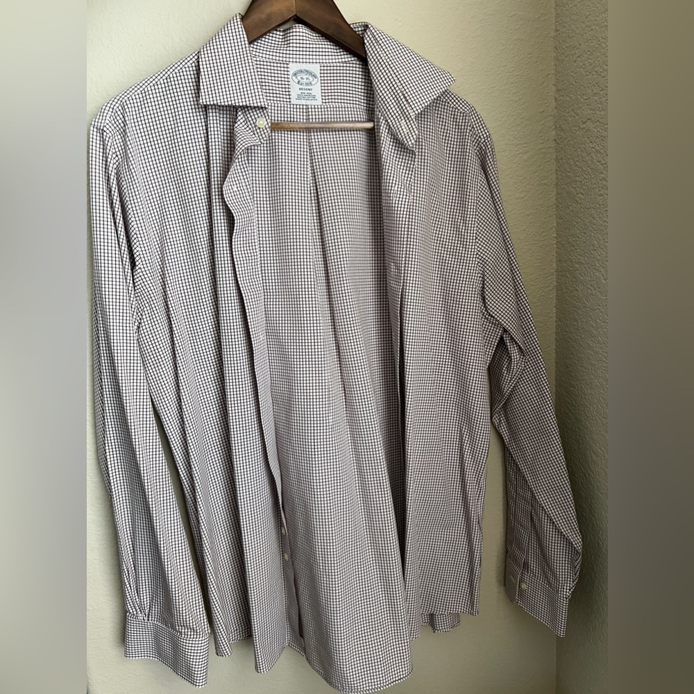 Brooks Brothers Windowpane Dress Shirt